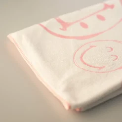 MINISO Asciugamano Grande Collezione Smiley World - Rosa Best