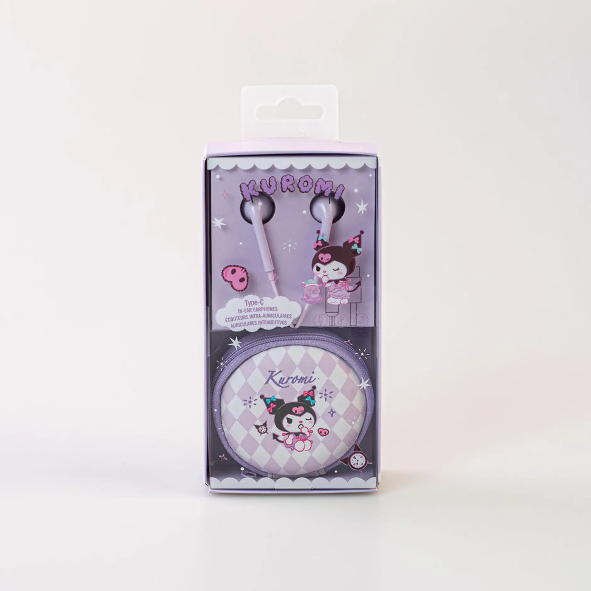 MINISO Auricolari Type C Kuromi - Sanrio New