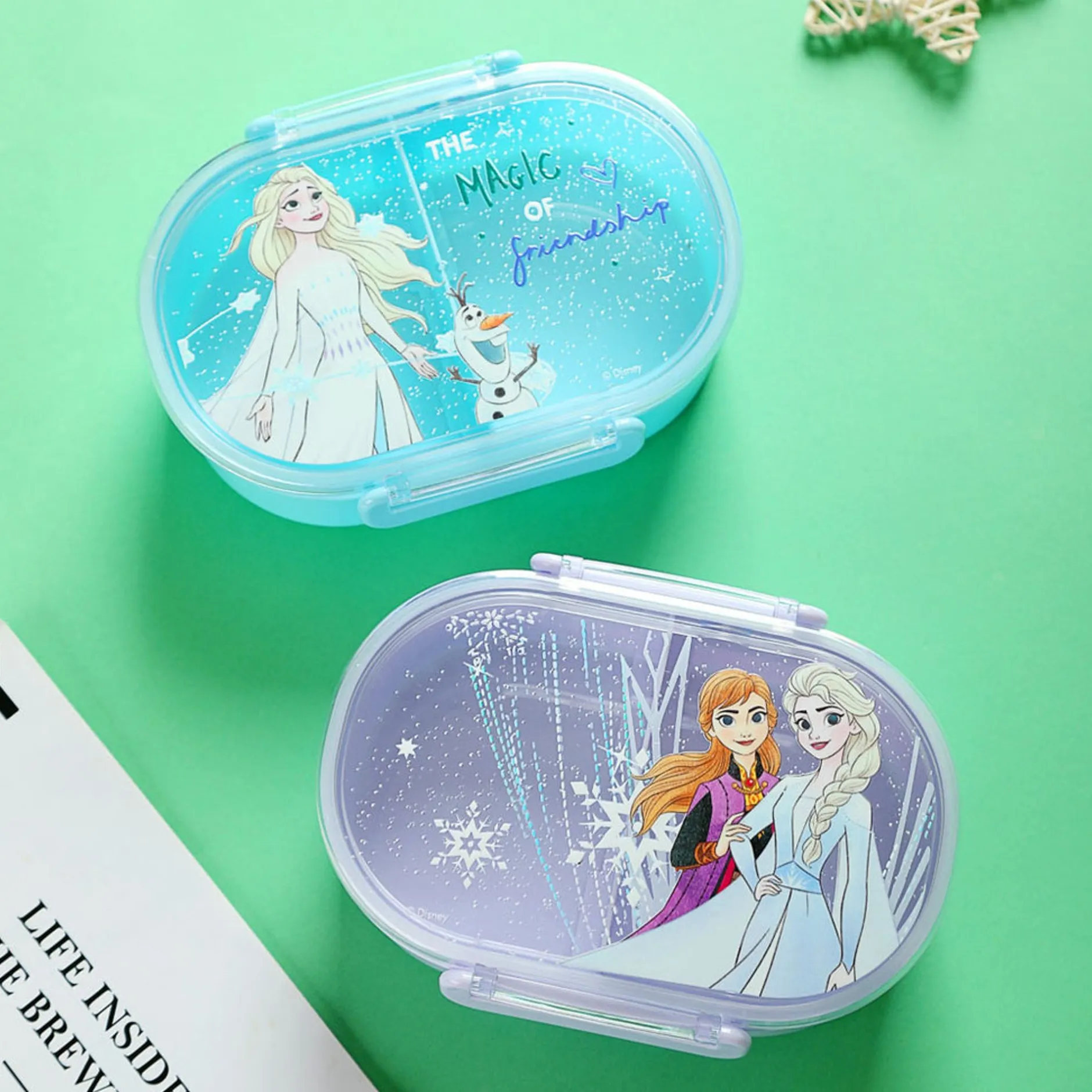 MINISO Bento Box - Elsa & Anna (1 Pz) Outlet
