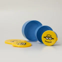 MINISO Bento Box Matriosca 3Pz - Minions Hot