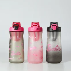 MINISO Borraccia Con Tappo Ribaltabile - Barbie (1100Ml)