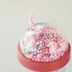 MINISO Borraccia Gigi Rosa Con Cannuccia (420Ml) Discount