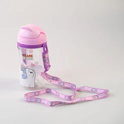 MINISO Borraccia We Bare Bears Con Tracolla - Orso Bianco Sale