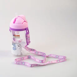 MINISO Borraccia We Bare Bears Con Tracolla - Orso Bianco Sale