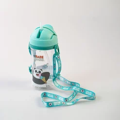 MINISO Borraccia We Bare Bears Con Tracolla - Panda