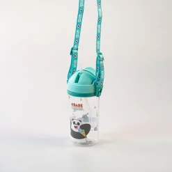 MINISO Borraccia We Bare Bears Con Tracolla - Panda