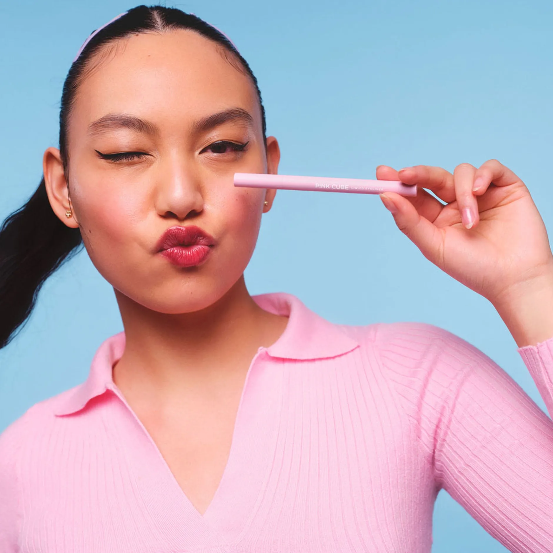 MINISO Eyeliner - Pink Cube (Black) Online