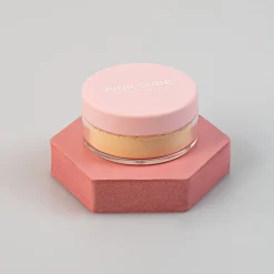 MINISO Loose Powder - Pink Cube (01 Banana) Sale