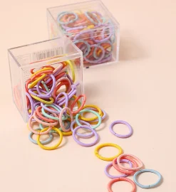 MINISO Mini Elastici Per Capelli Colorati (100Pz) Outlet