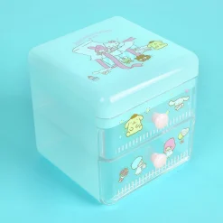 MINISO Organizer Sanrio Azzurro Da Scrivania Con Cassettini Clearance