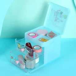 MINISO Organizer Sanrio Azzurro Da Scrivania Con Cassettini Clearance