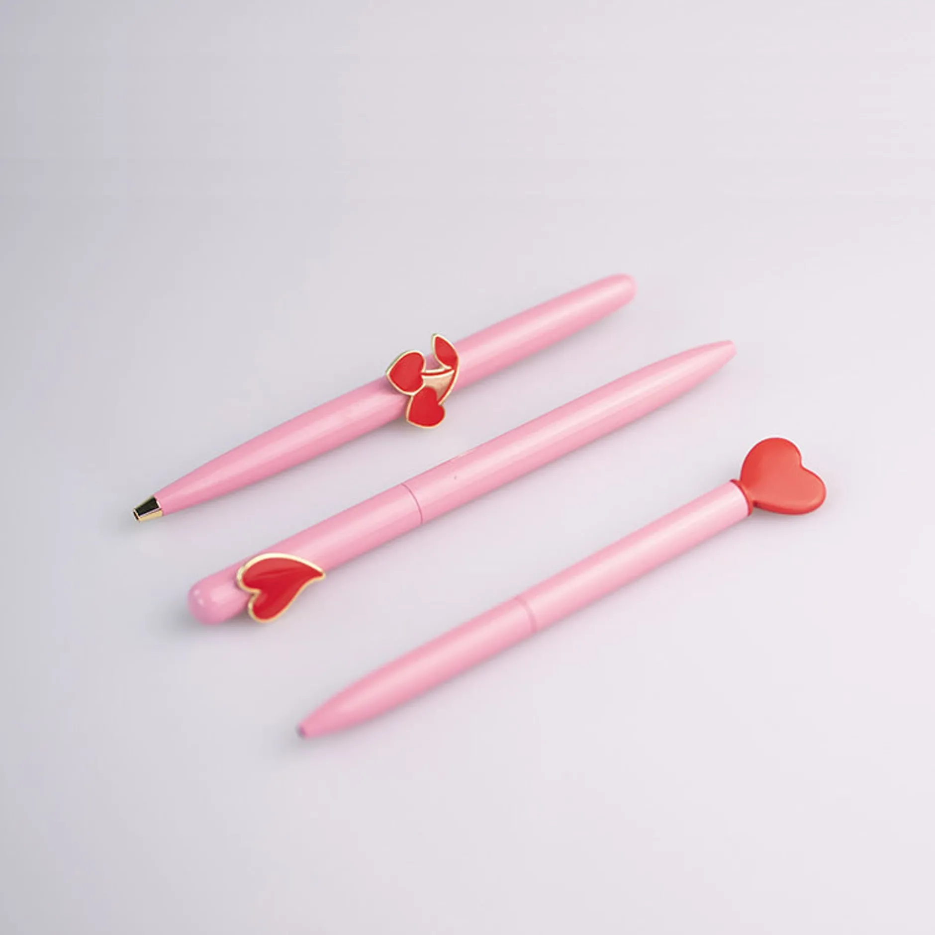 MINISO Penna Love Con Dettaglio Cuore - (1Pz)