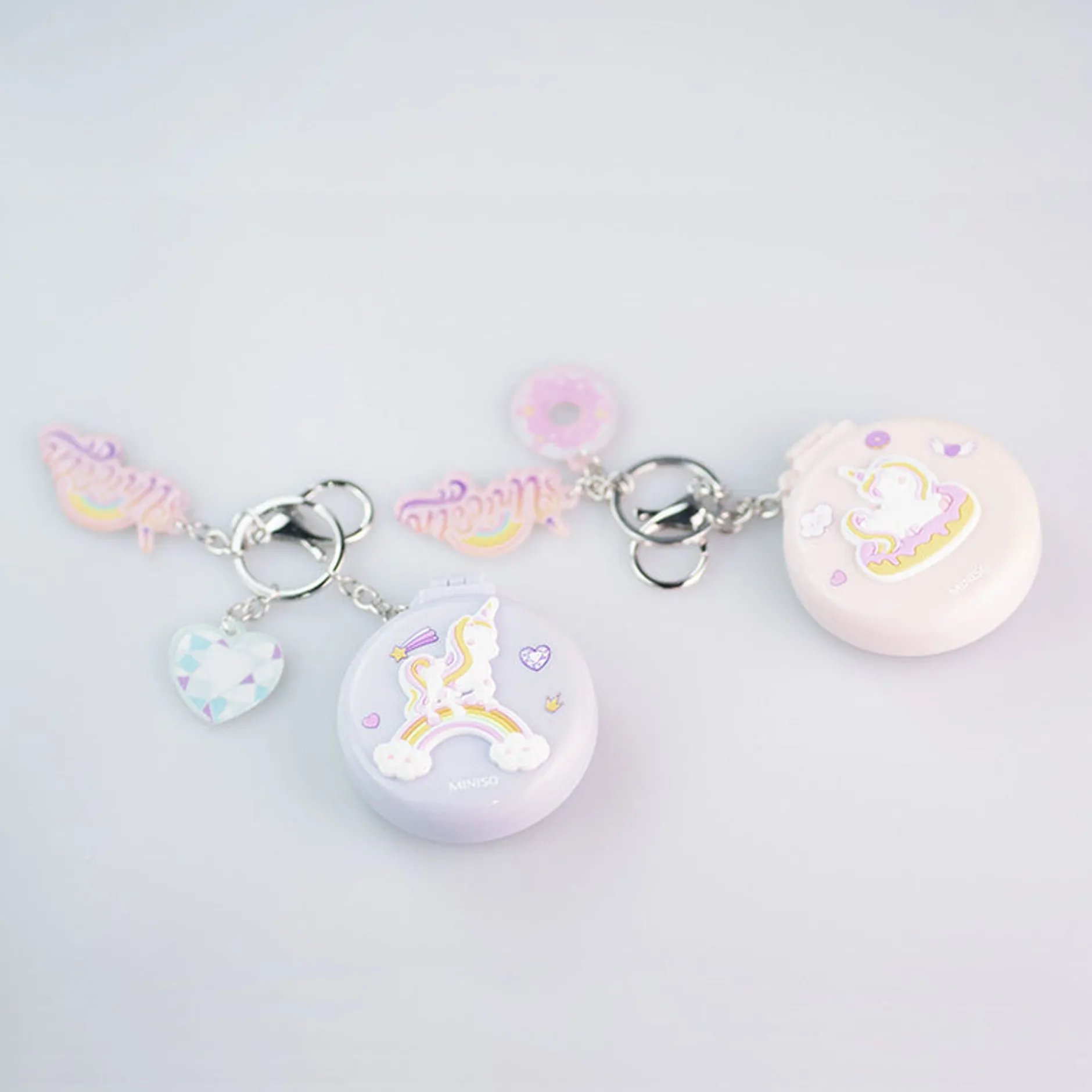 MINISO Portachaivi Mini Pettine - Unicorn Dream (1Pz) New