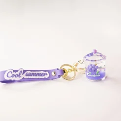 MINISO Portachiavi Cool Summer Drink - Blue (1Pz) Online