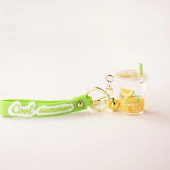 MINISO Portachiavi Cool Summer Drink - Verde (1Pz) Best