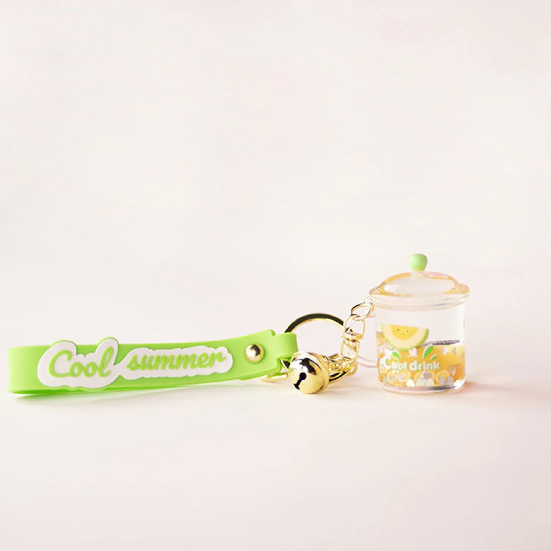 MINISO Portachiavi Cool Summer Drink - Verde (1Pz) Best