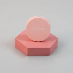 MINISO Pressed Powder - Pink Cube (02 Porcelain) Hot