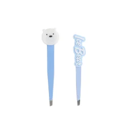 MINISO Set 2 Pinzette Per Le Sopracciaglia - Ice Bear Best