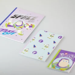 MINISO Set 3 Quaderni - Buzz Lightyear Toy Story Clearance