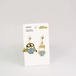 MINISO Set Di 2 Portachiavi Minions - (1Pz) Hot