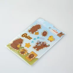 MINISO Stickers Con Brillantini Grizzly - We Bare Bears Outlet